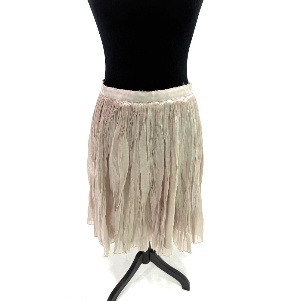 Banana Republic Heritage Collection taupe pleated knee length skirt - Picture 3 of 10